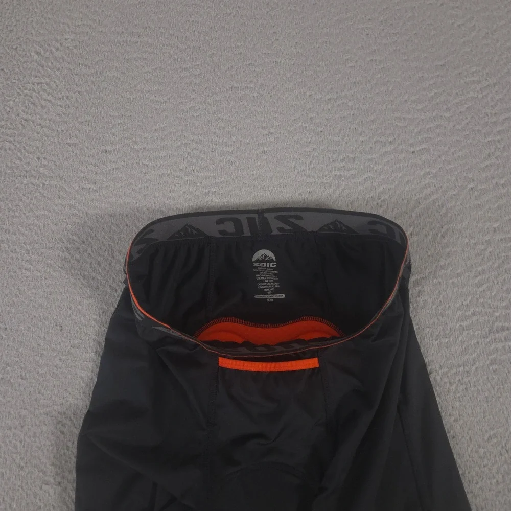 Zoic Shorts Mens Large Black Premium Cycling Liners Padded Recycled Performance